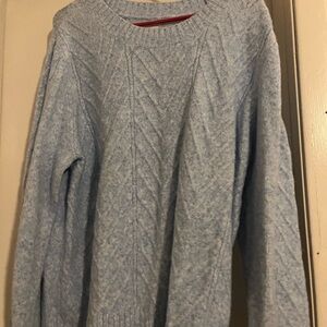Croft & Barrow Women’s Sky Blue Crewneck Sweater